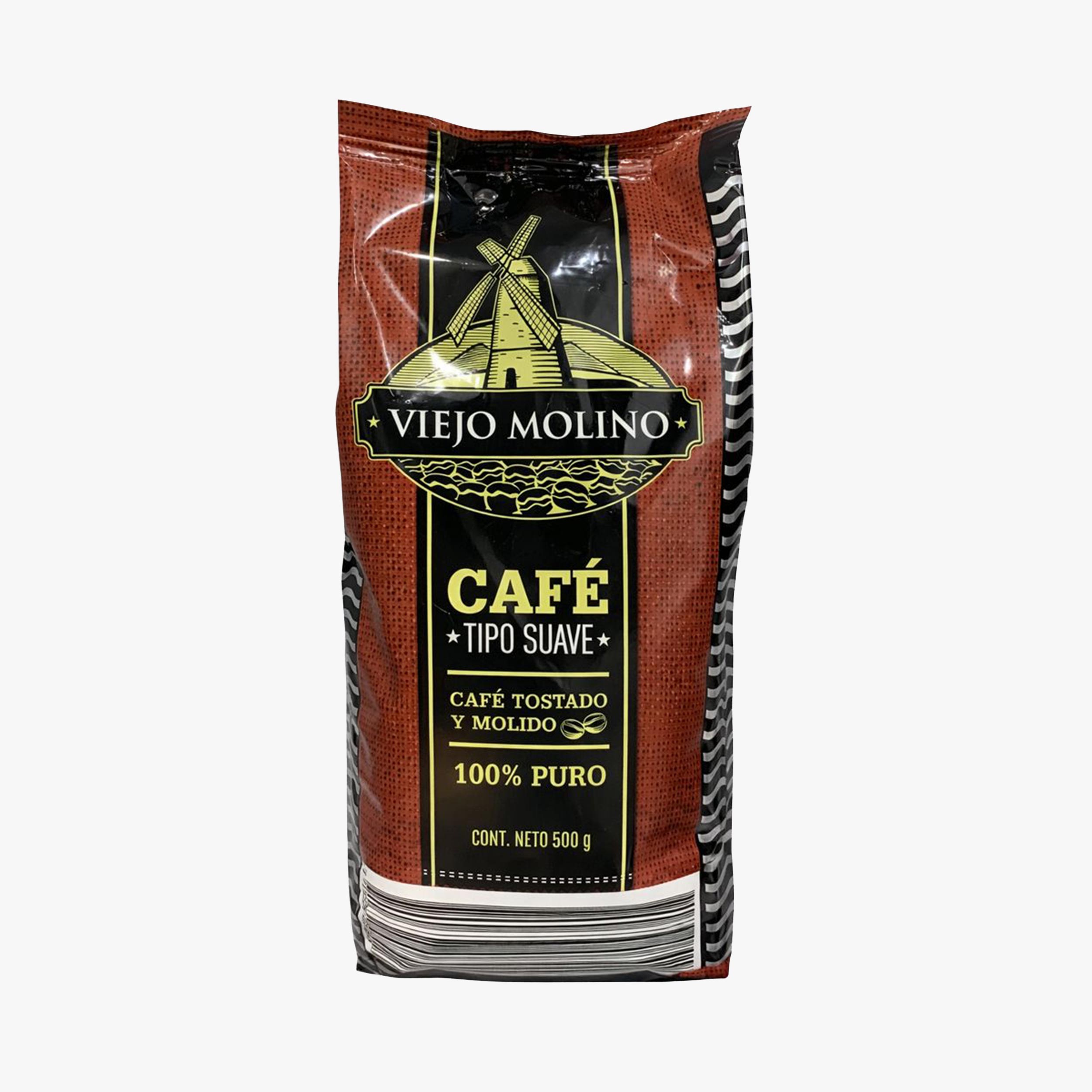Café tipo Suave «tostado y Molido» Viejo Molino