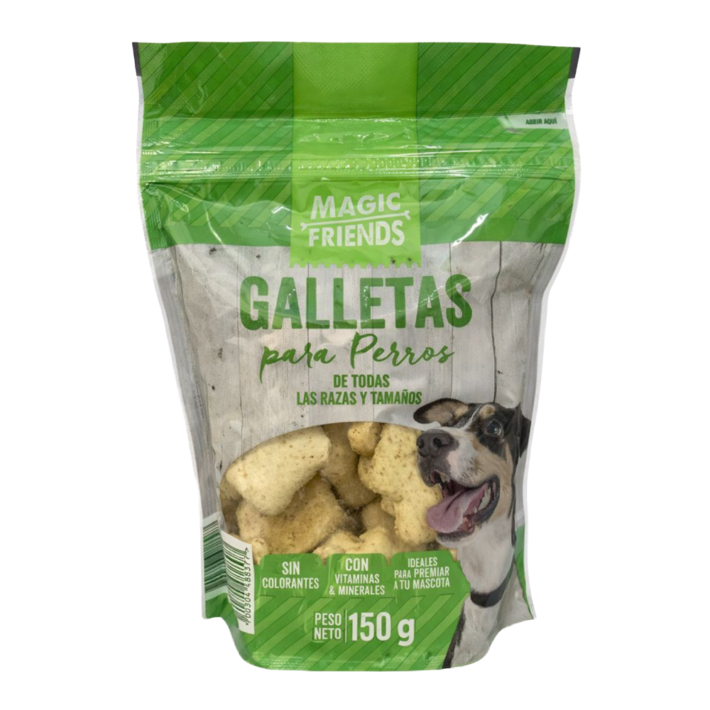 Galletas Para Perros De Todas Las Razas y Tamaños -Magic Friend- 150g.