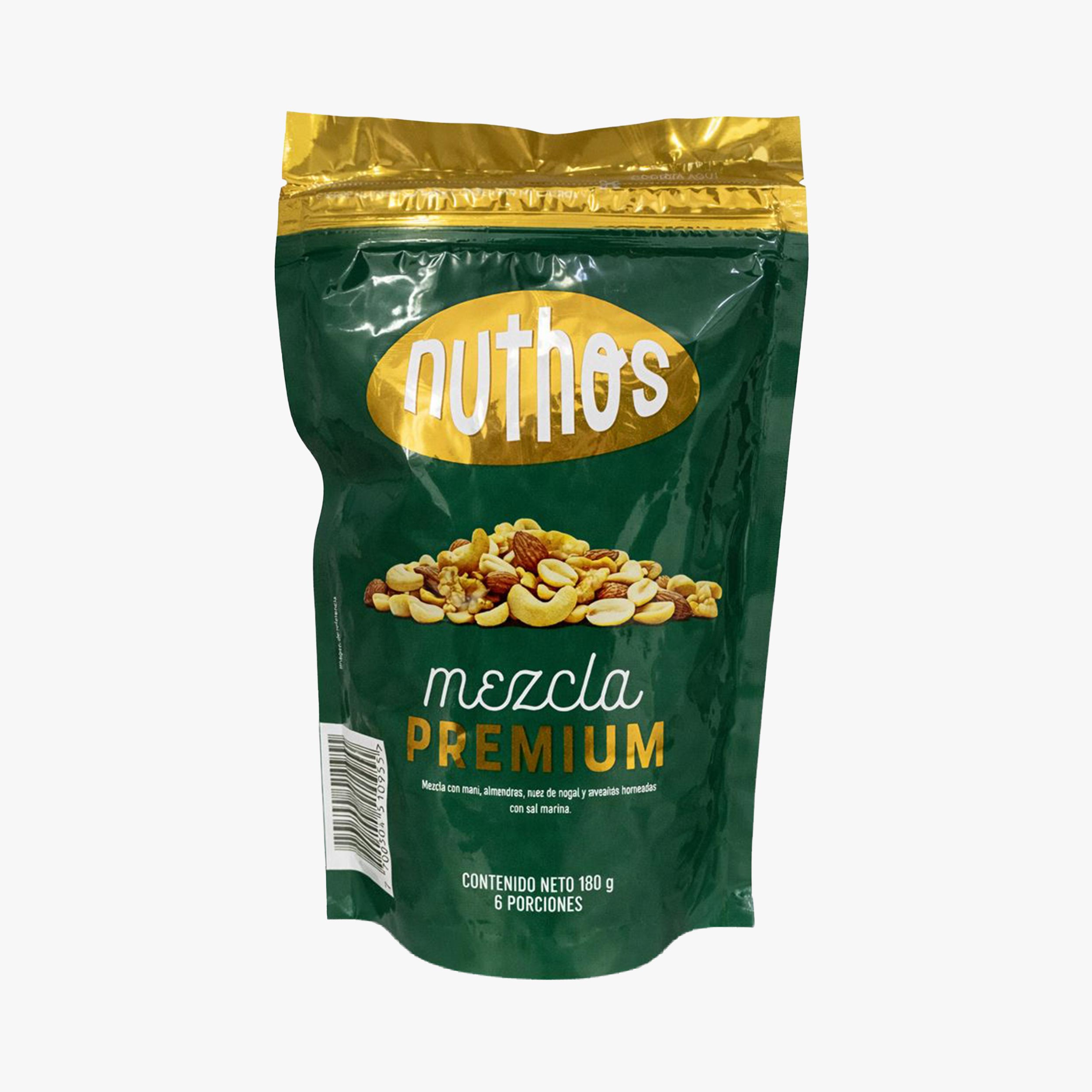 Mezcla Premium Maní y almendras Nuthos