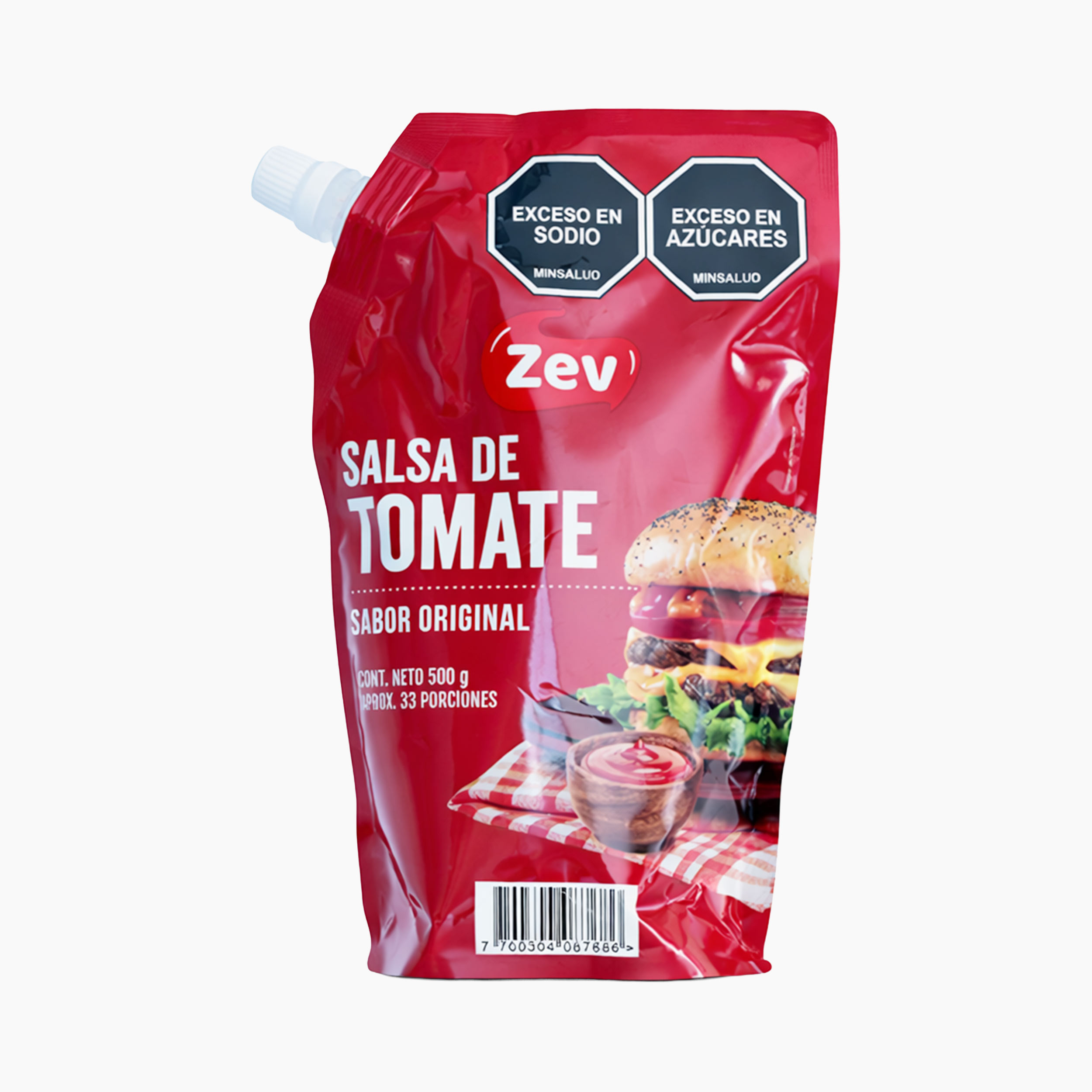 Salsa de Tomate 500 G. Zev