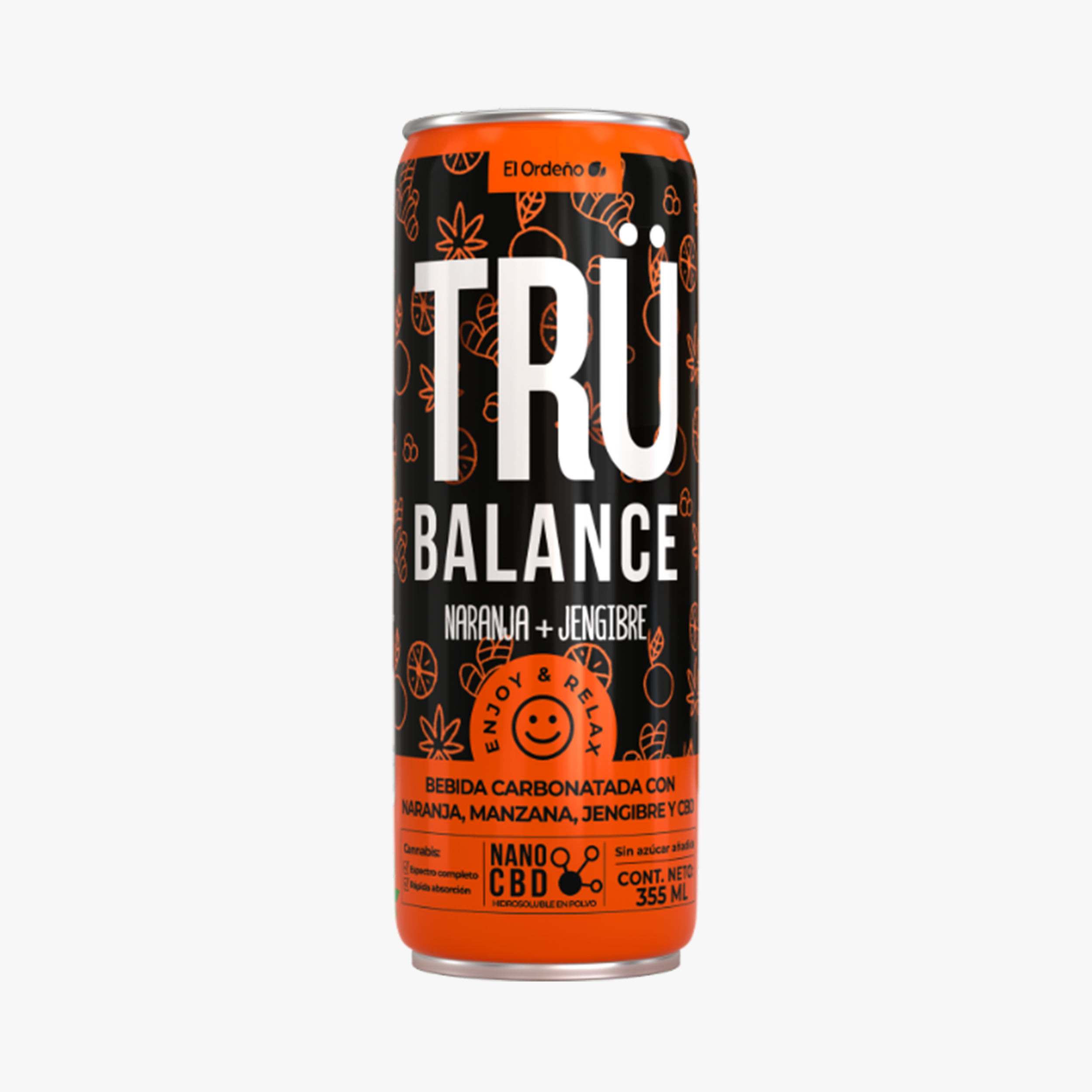 Trü Balance «naranja con jengibre» El Ordeño