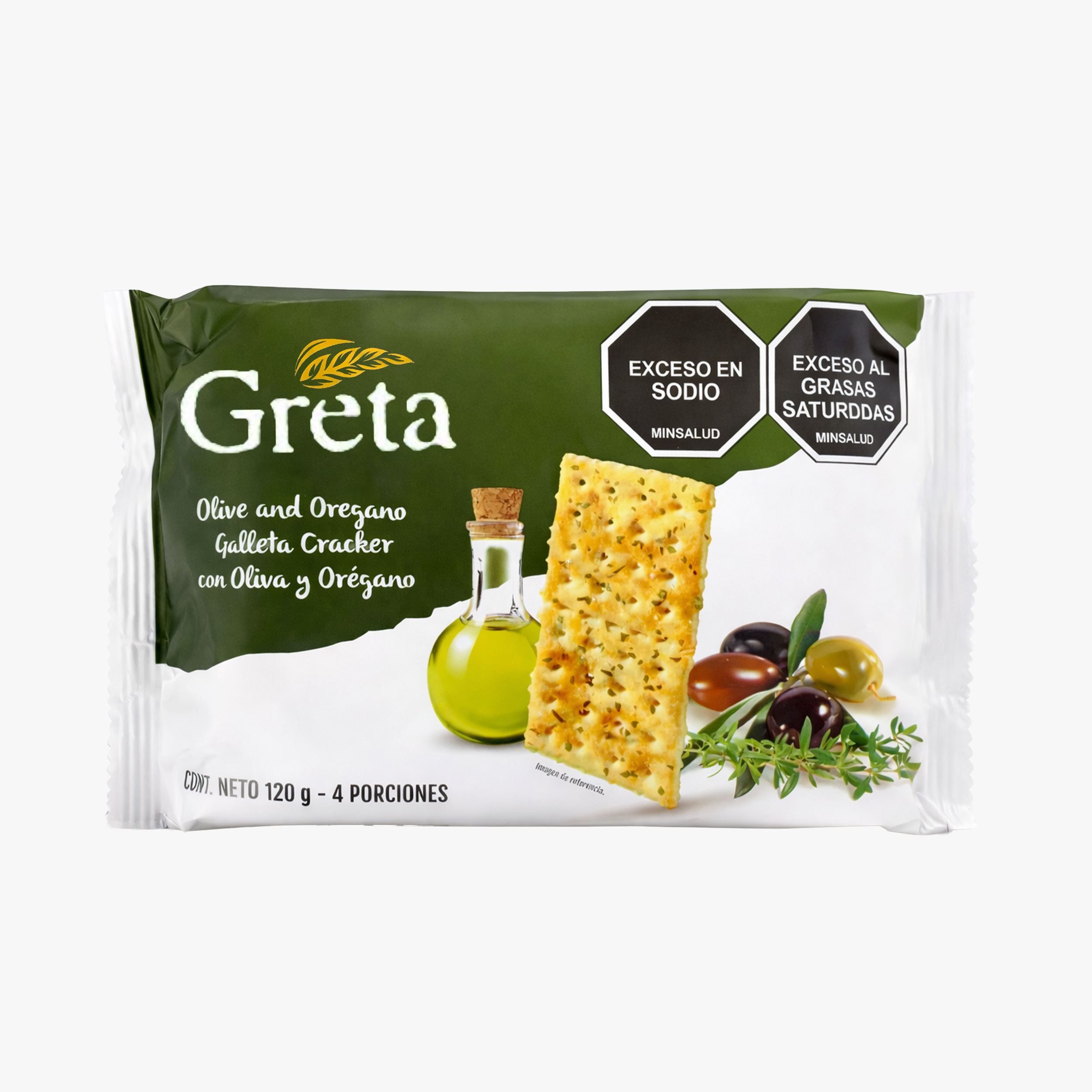 Galletas de «Oliva y Orégano» Greta