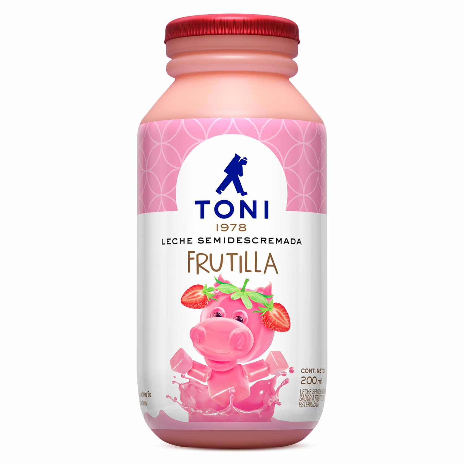 Leche saborizada Sabor Frutilla -Toni- 200ml