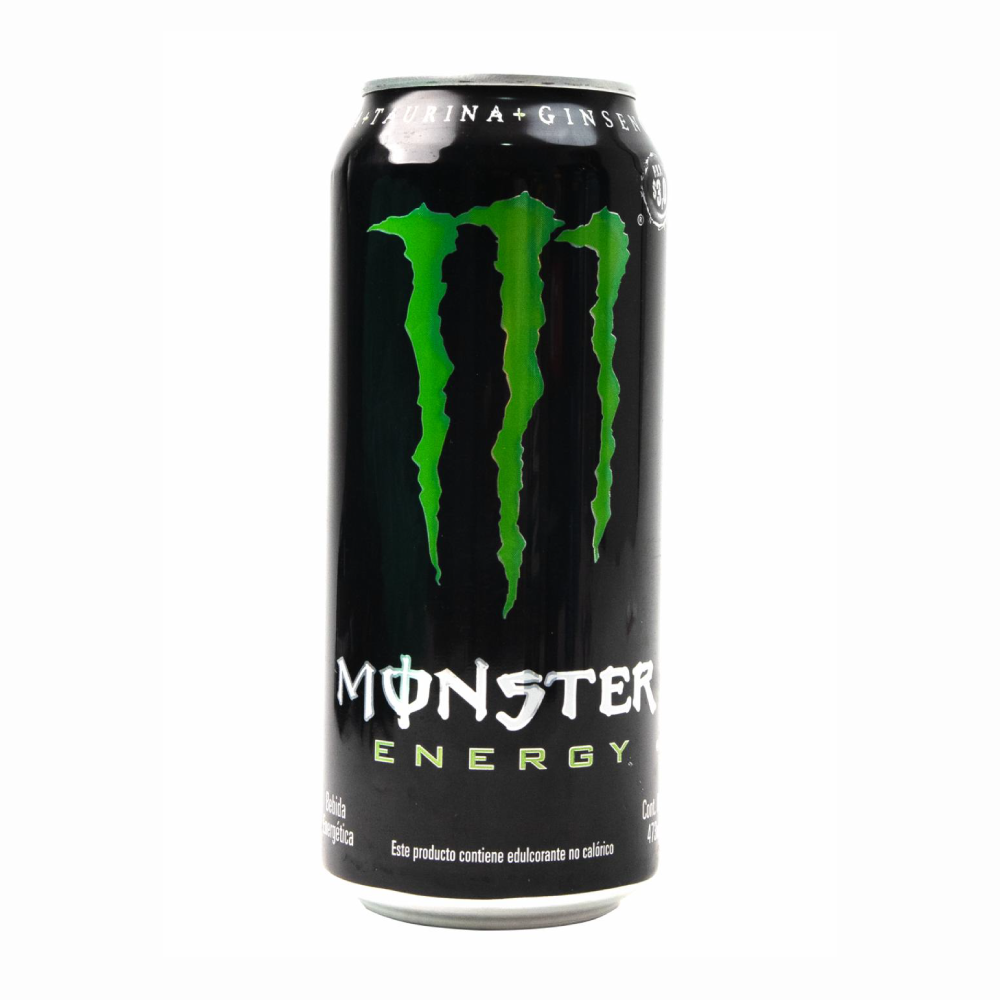 Bebida Energizante -Monster- Original 473 ml