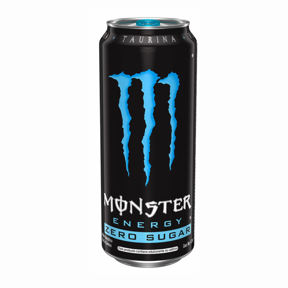 Bebida Energizante -Monster- Zero 473 ml.