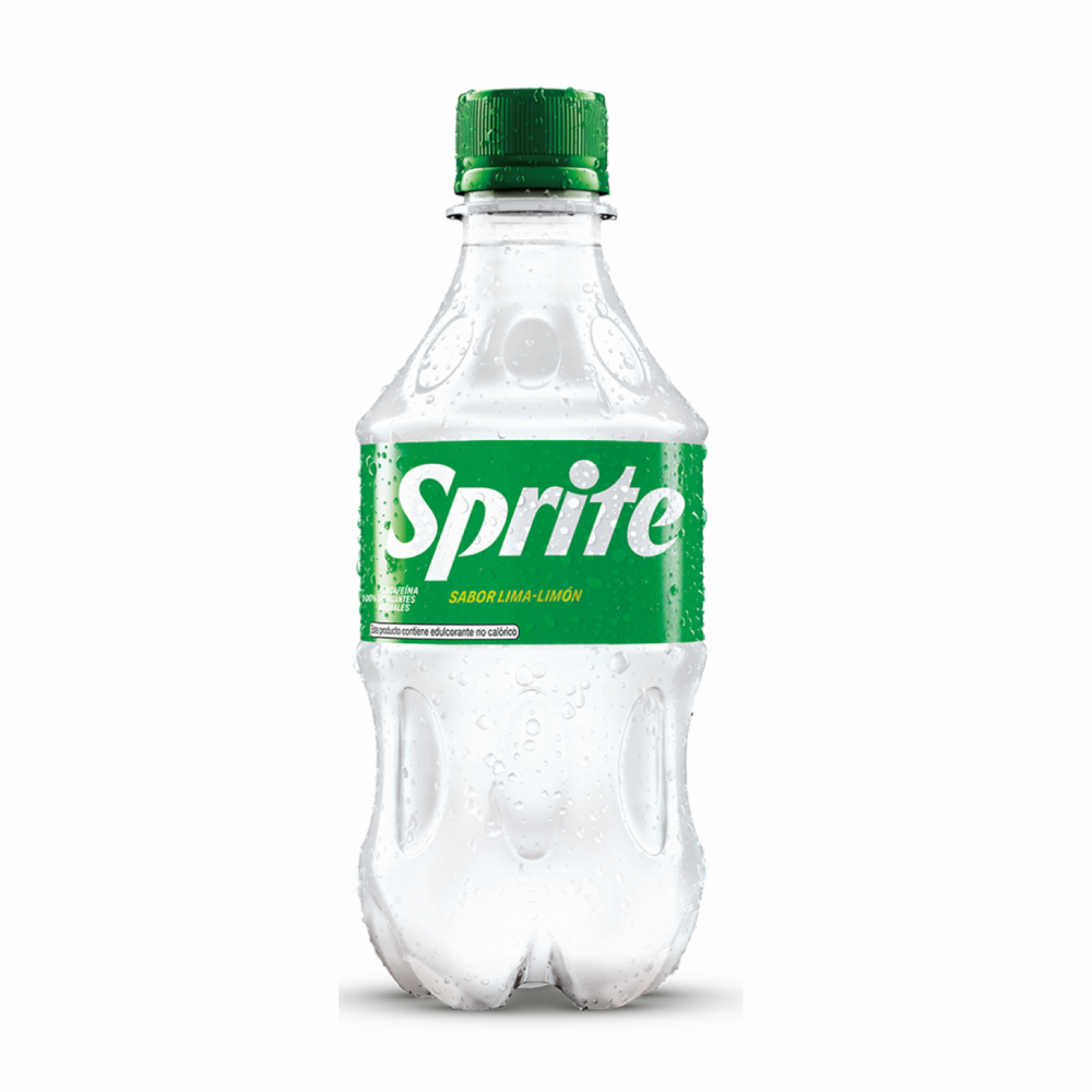 Bebida Gaseosa Sabor a Lima Limón -Sprite- 300 ml.