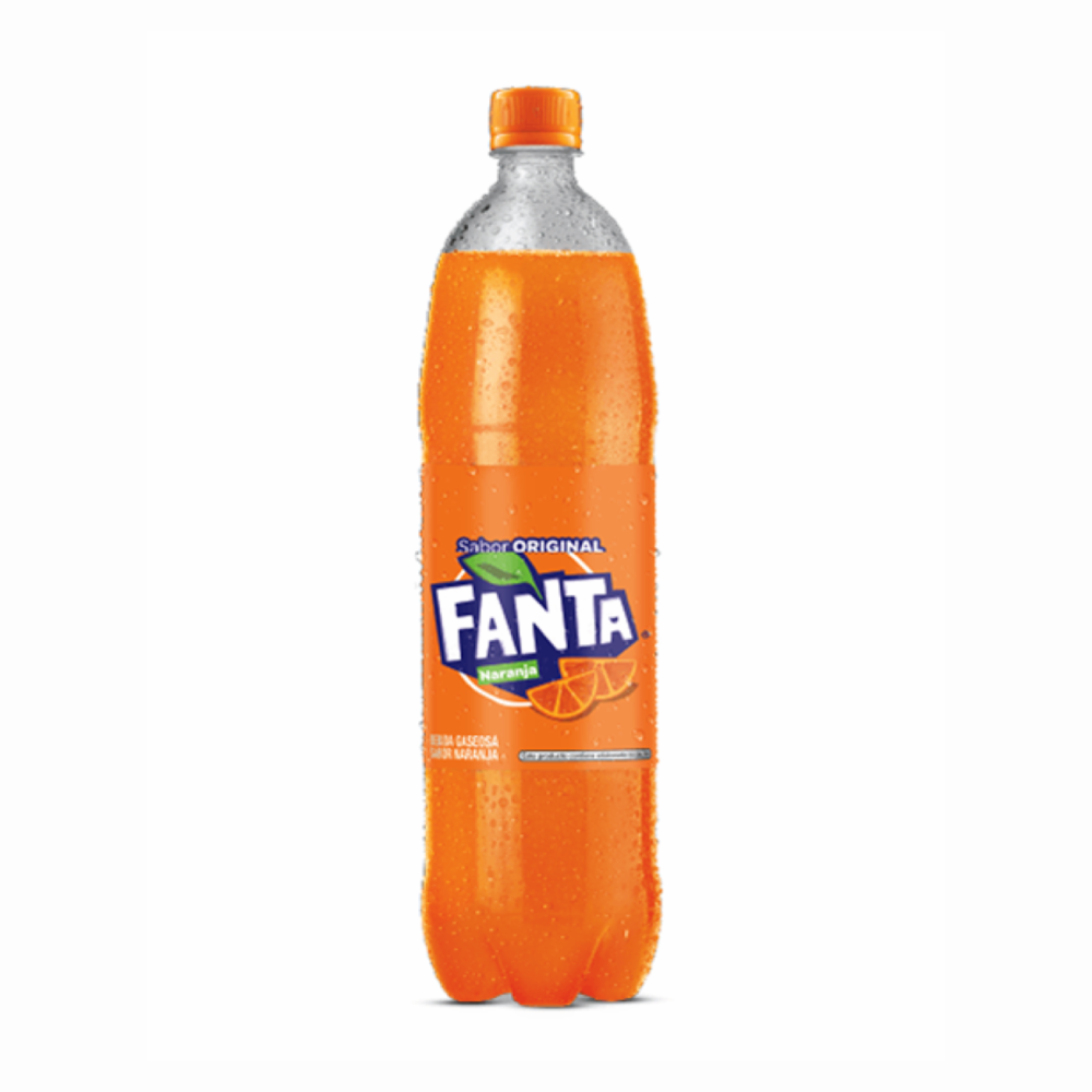 Bebida Gaseosa Sabor a Naranja -Fanta- 1350 ml.