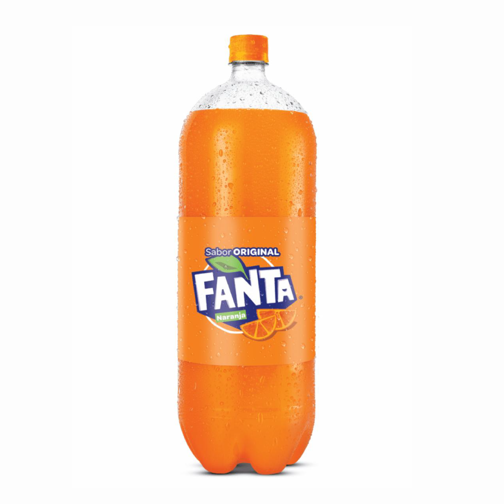 Bebida Gaseosa Sabor a Naranja  -Fanta- 3 lt.