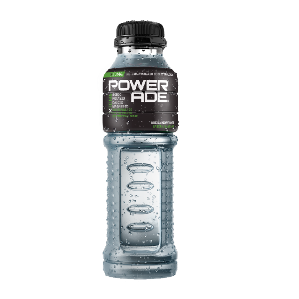 Bebida Hidratante Sabor a Manzana -Powerade- 350 ml.