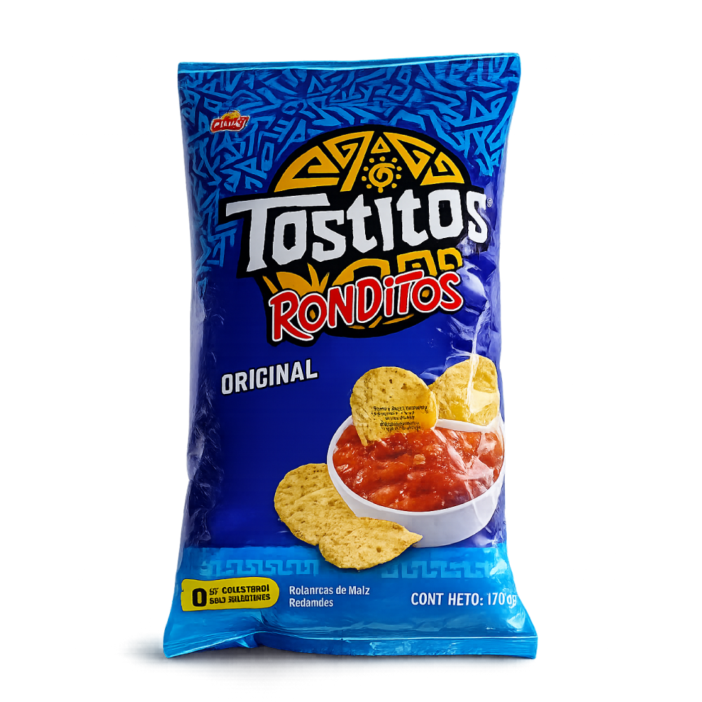 Bocaditos De Maíz Original -Tostitos Ronditos- 170gr.
