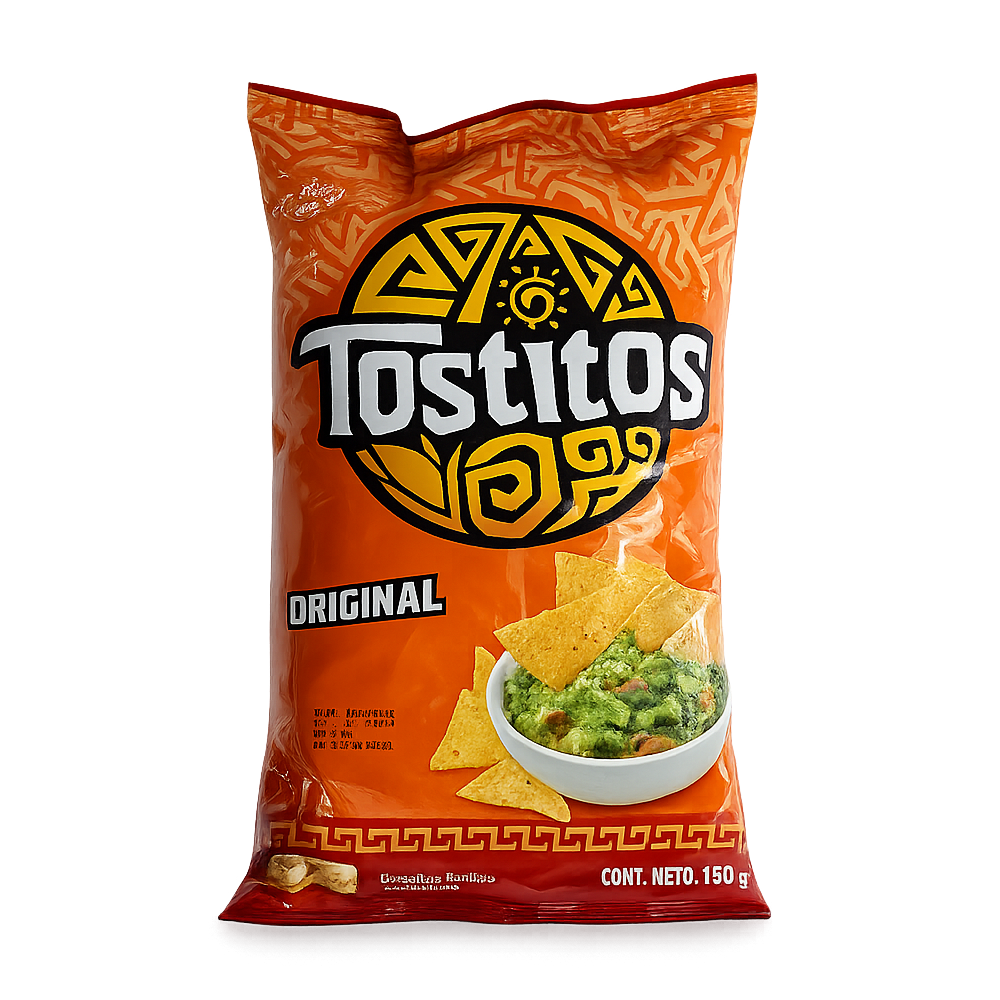 Bocaditos Triangulares De Maíz -Tostitos- 150gr.